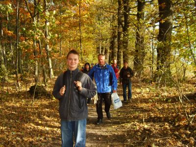 Wanderung im Wald